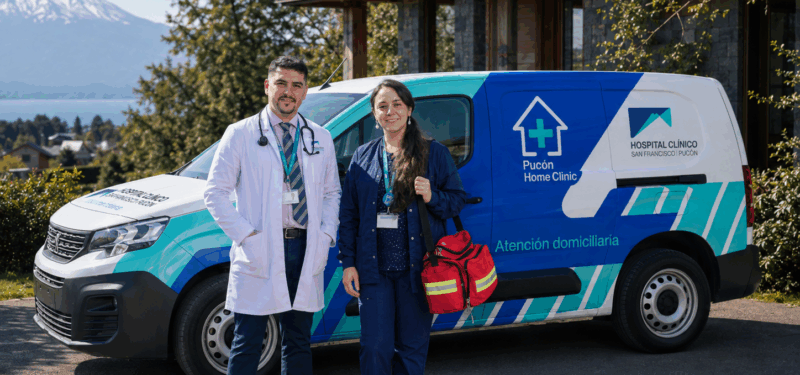 Pucón Home Clínico: atención de salud <BR>en tu hogar, con respaldo clínico