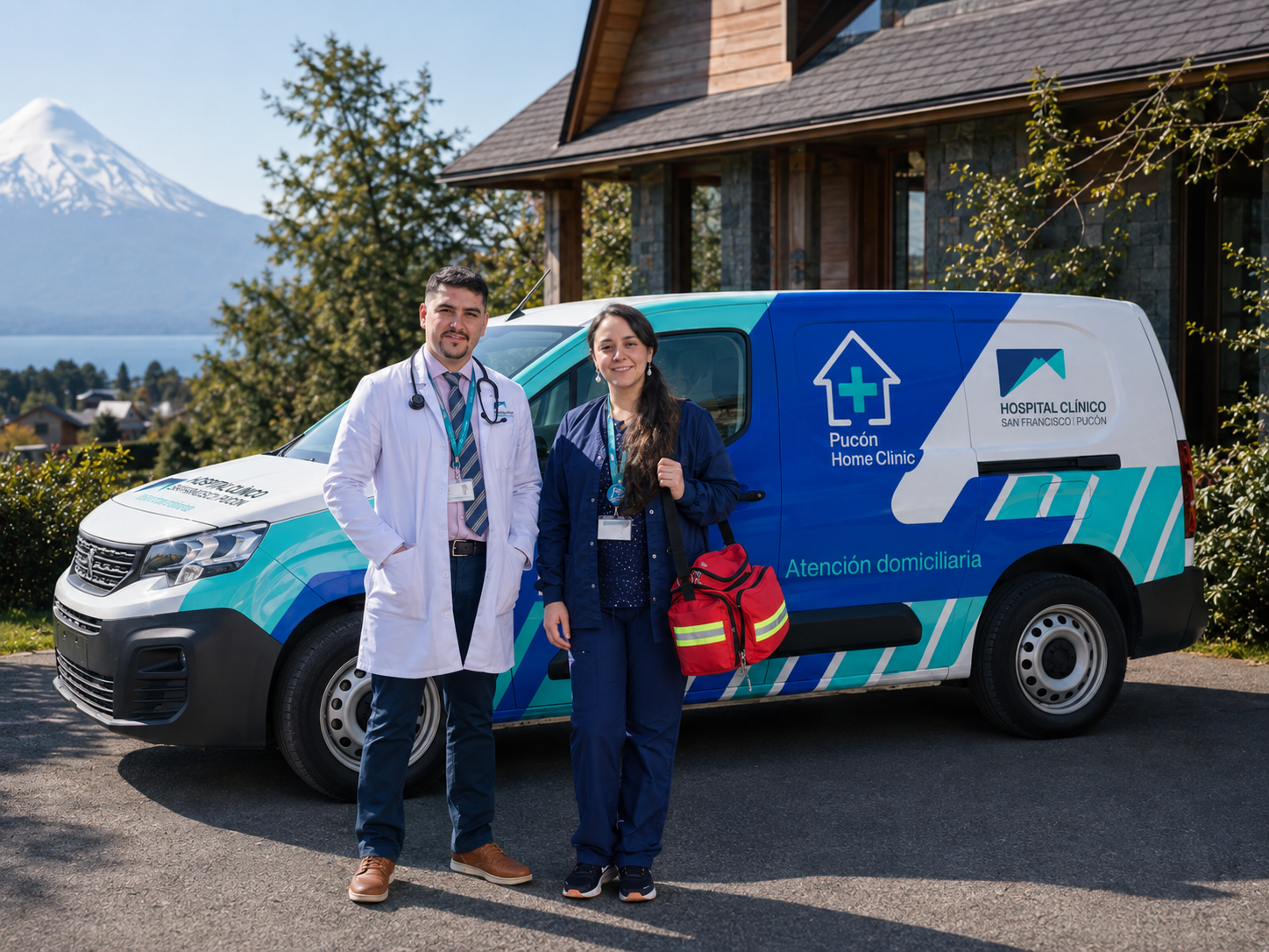 Pucón Home Clínico: atención de salud <BR>en tu hogar, con respaldo clínico